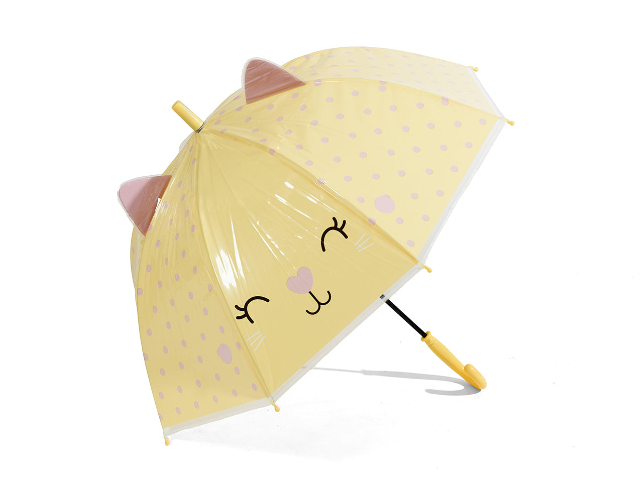 Ombrello auto bambina/o con orecchie