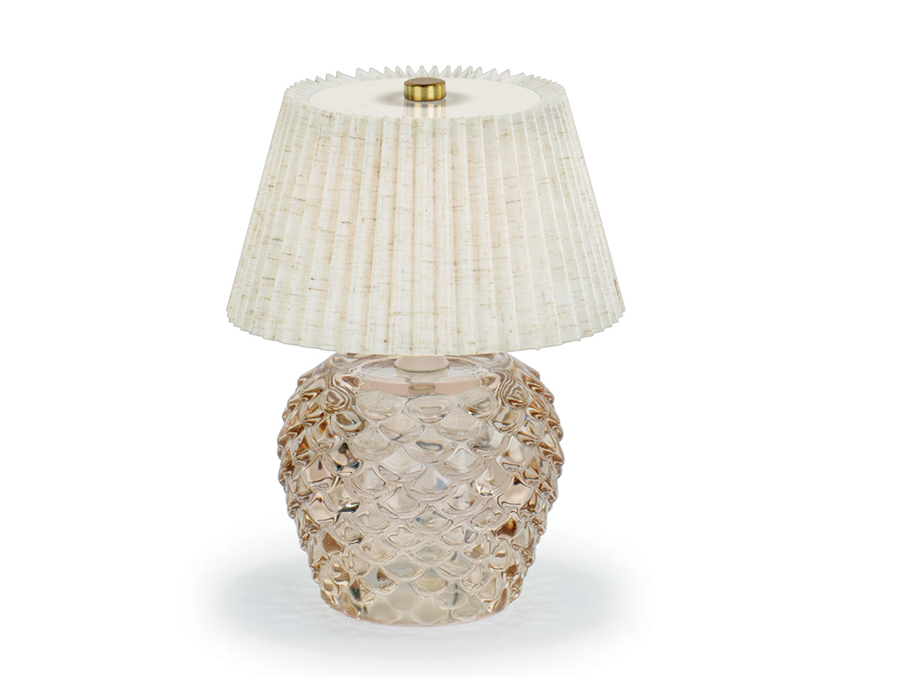 Lampada da tavolo pigna 13,5xh.20cm beige