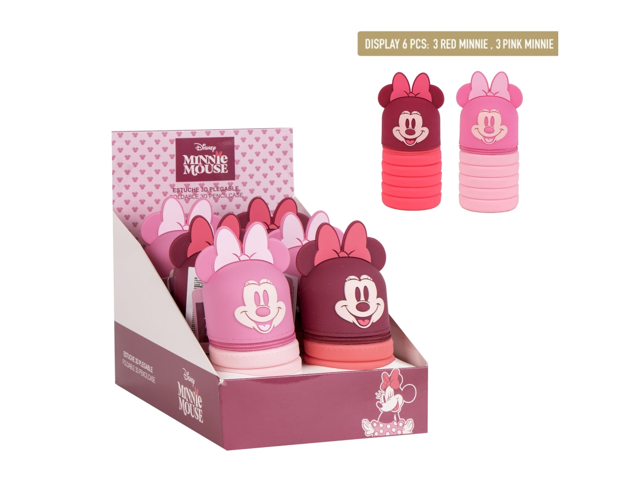 Minnie astuccio in silicone torna a scuola