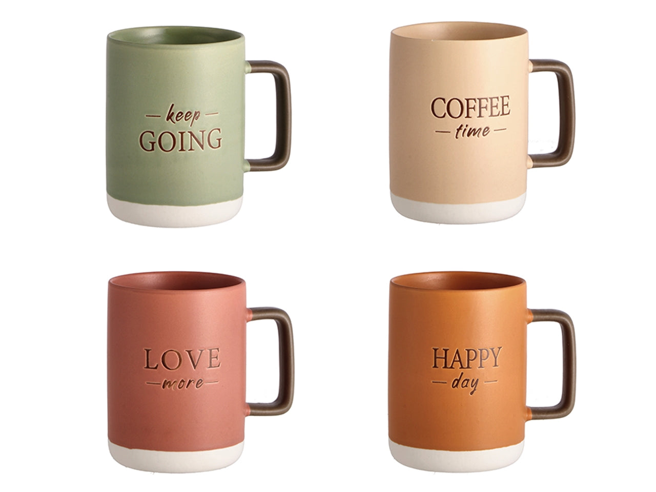 Tazza mug in porcellana nbc 405ml ass.115922