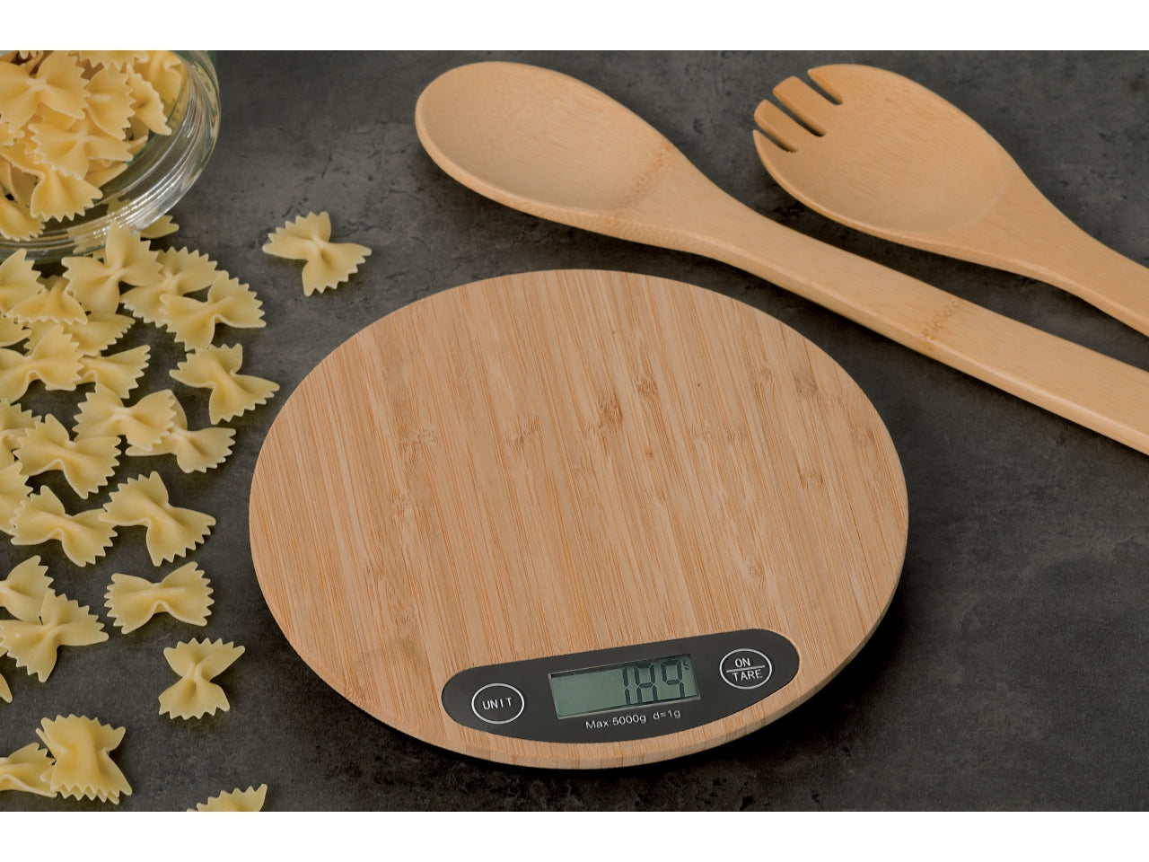 Bilancia cucina 5kg d.20xh2cm 61442