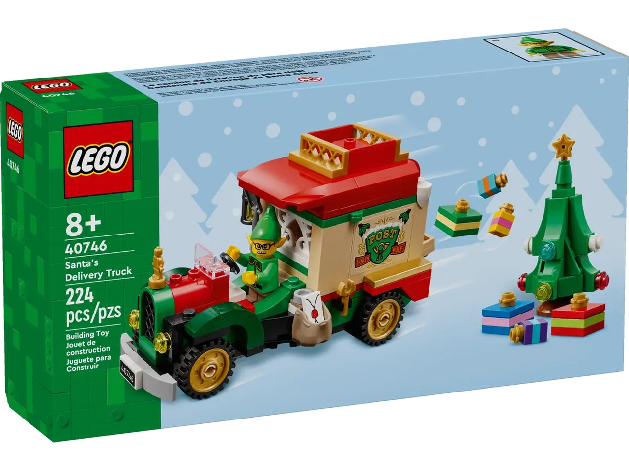 Lego LEL Seasons and Occasions Furgone delle consegne di Babbo Natale