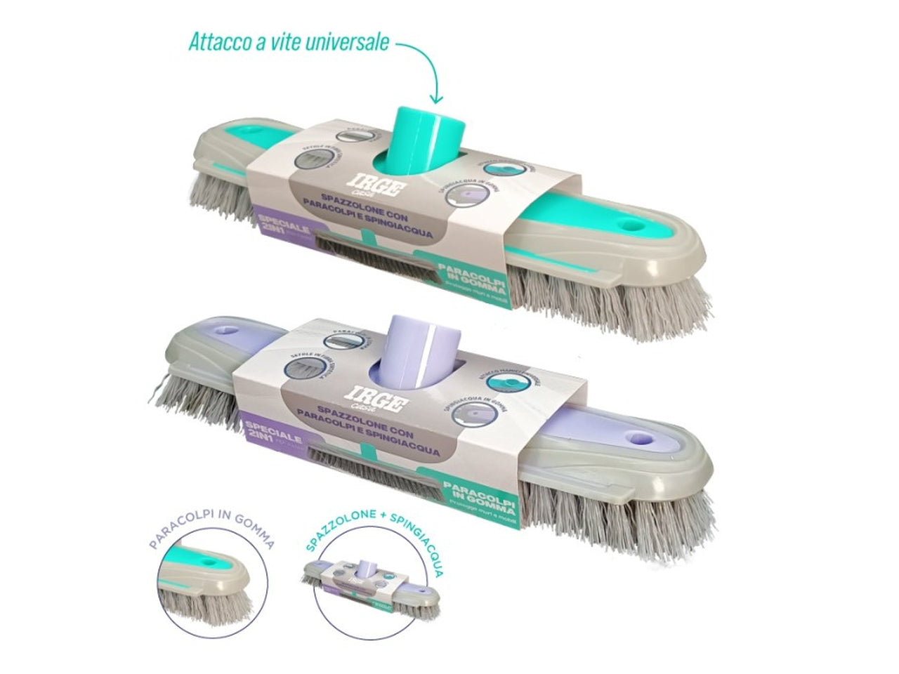 Spazzolone con spingiacqua 27x6 cm