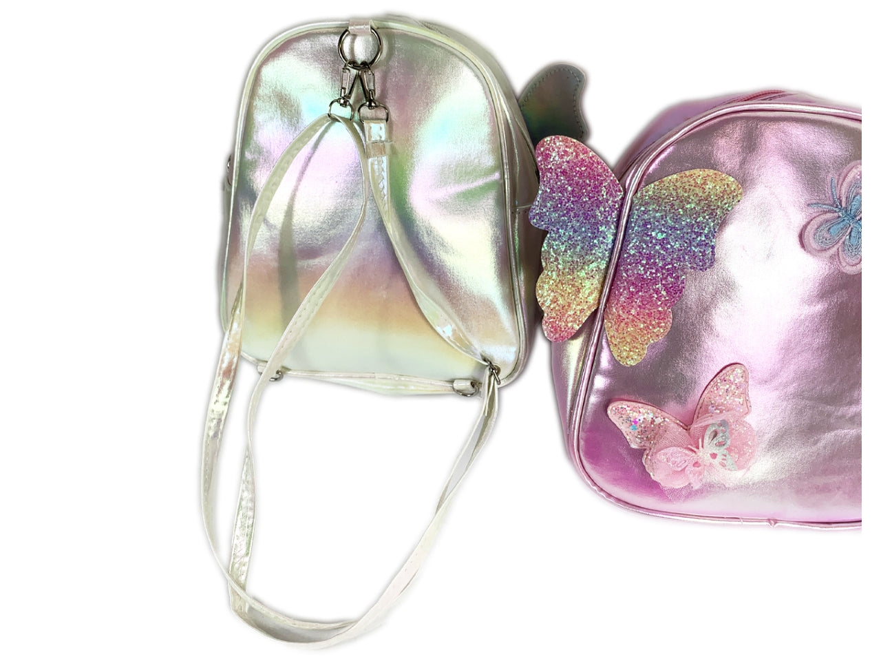 Zainetto bimba le kikke shiny butterfly