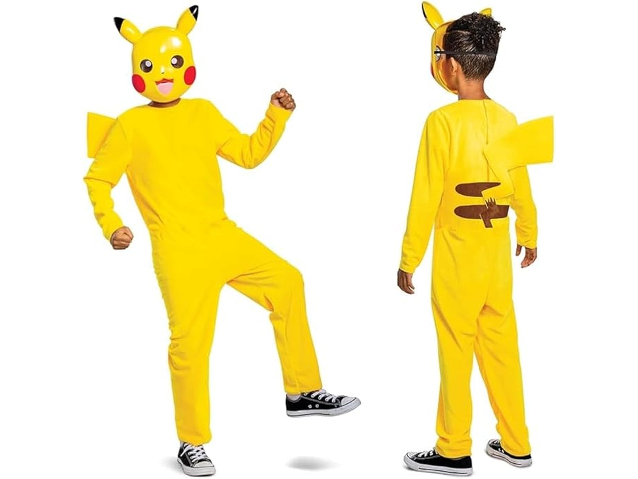 Costume Pikachu classic taglia S per bambini 4-6 anni
