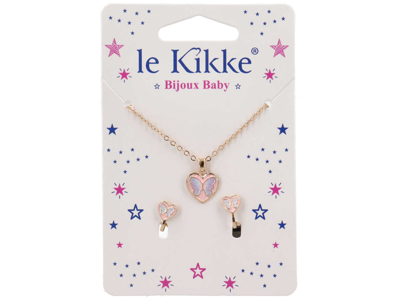 Collana e orecchini heart