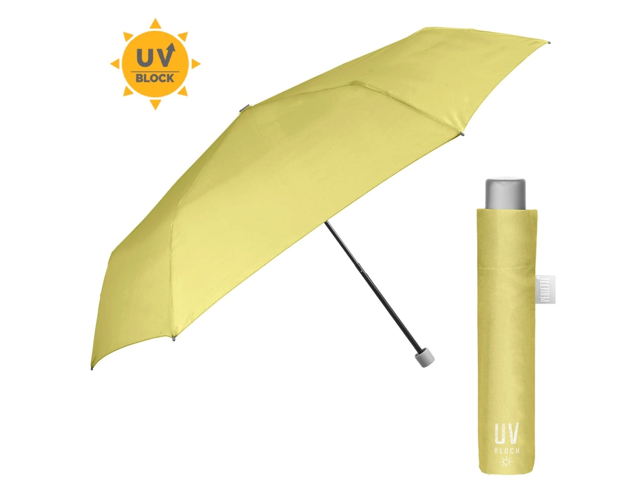 Ombrello donna mini 54cm manuale extraslim tinta unita uv50