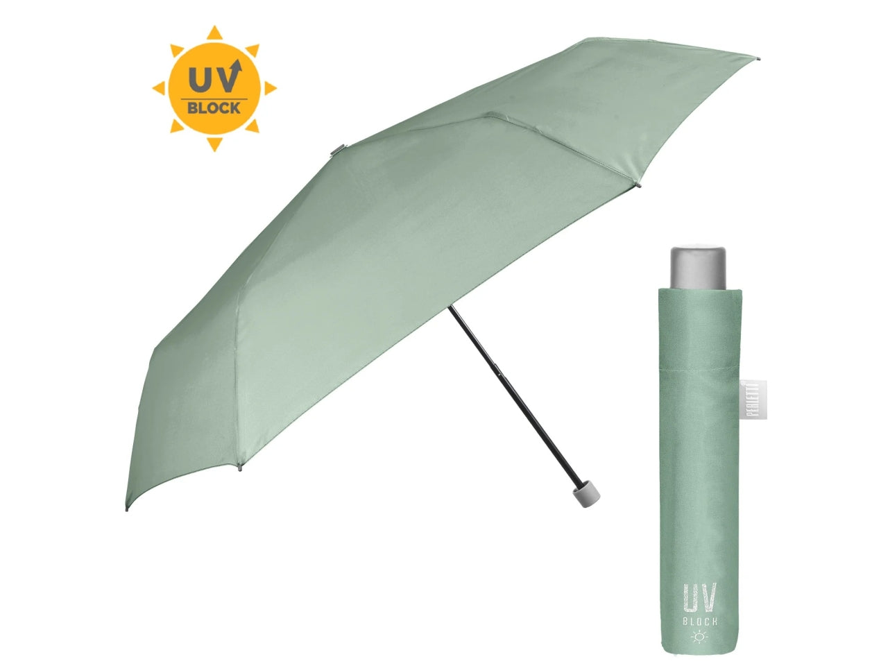 Ombrello donna mini 54cm manuale extraslim tinta unita uv50