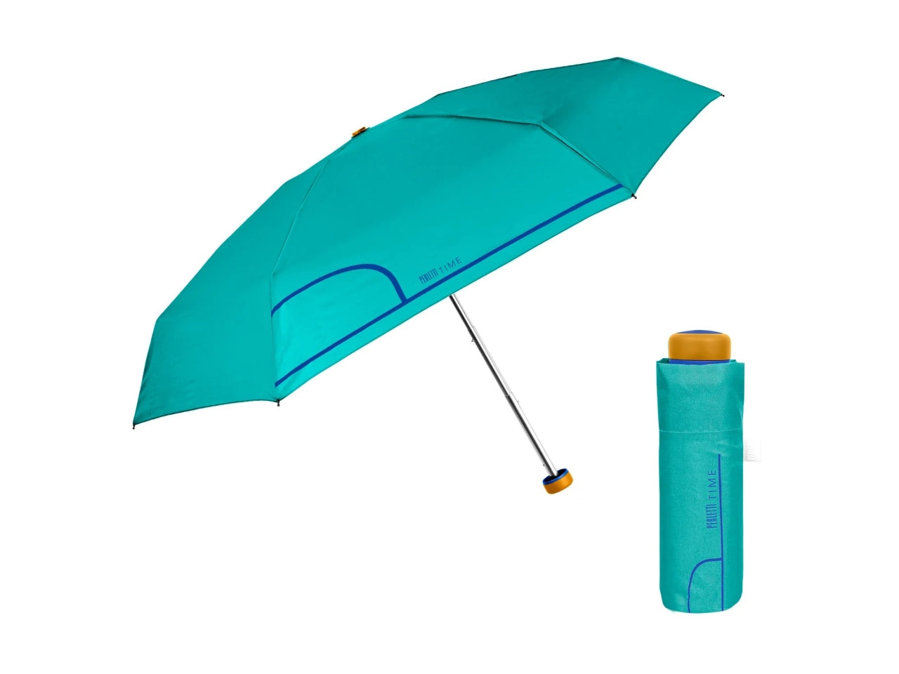 Ombrello donna mini 51cm man. light tinta unita