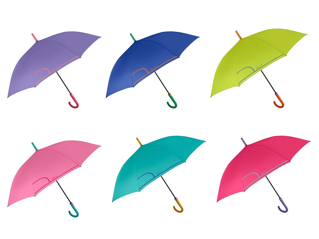 Ombrello donna 61cm automatico tinta unita