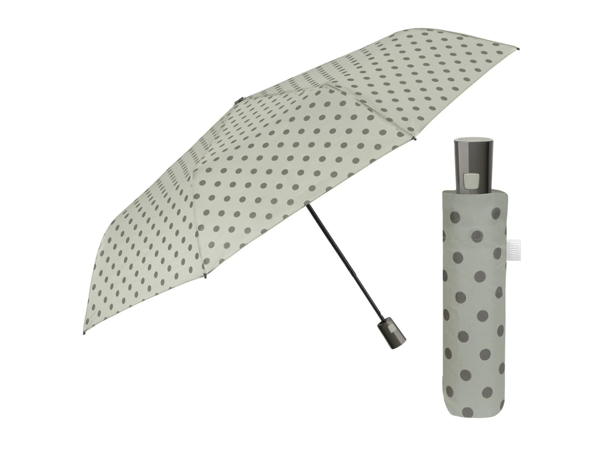 Ombrello donna mini 54cm automatico a pois $