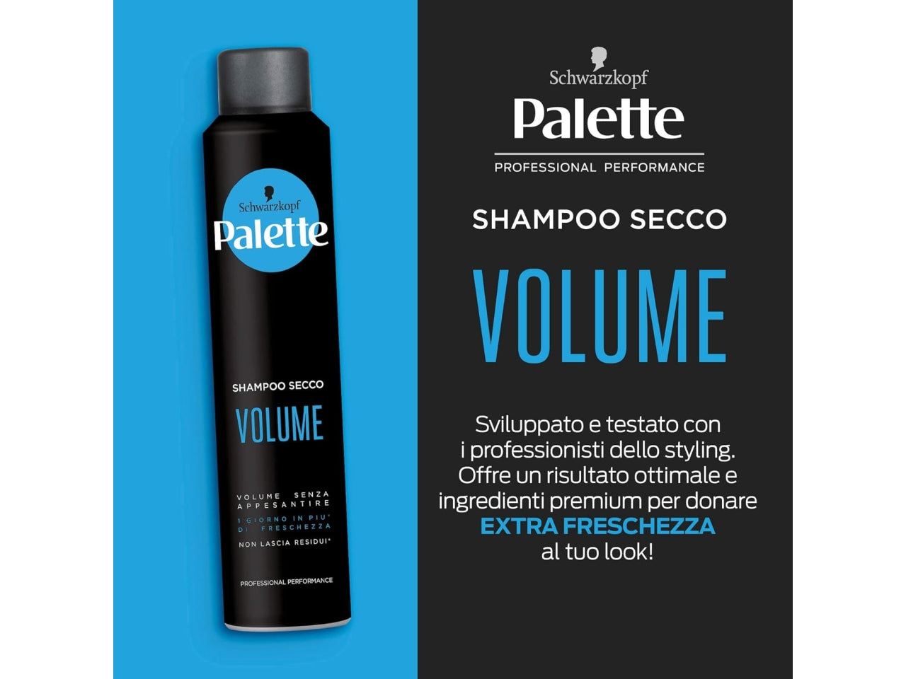 Palette shampoo a secco da 200ml $