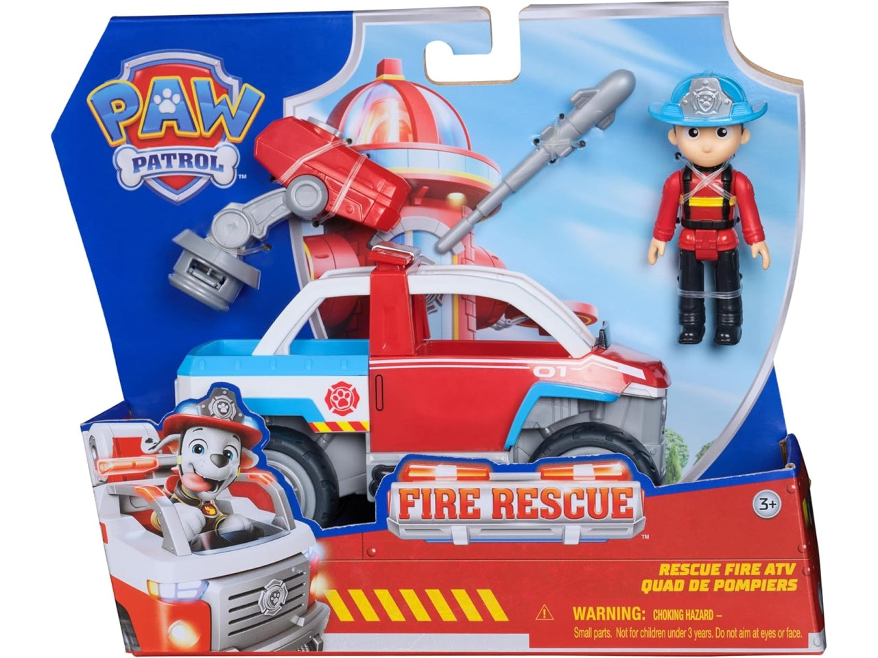 PAW Patrol Fire Rescue - Themed Vehicles Ryder
