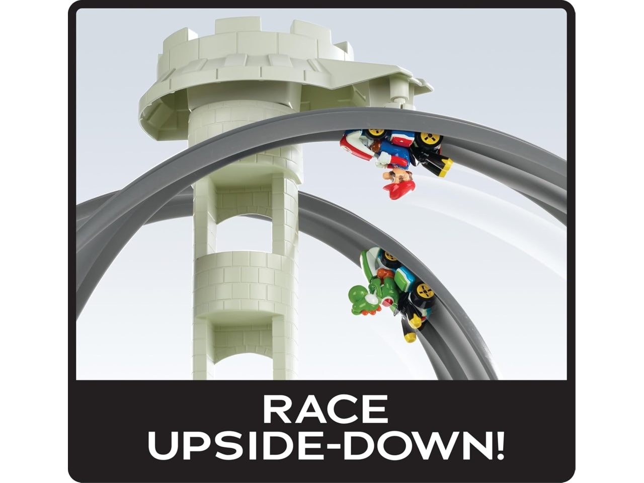 Hotwheels mario kart pista circuito