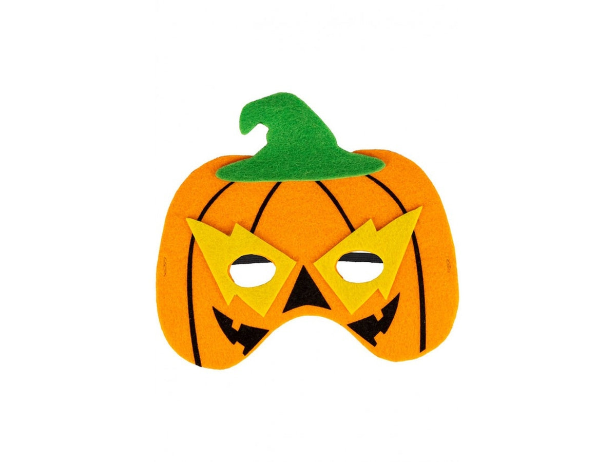 Maschera zucca bimbo in feltro