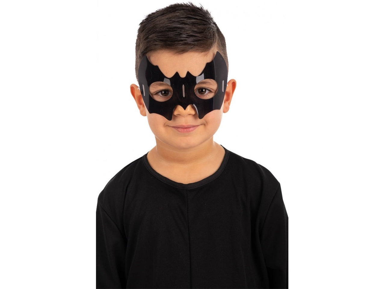 Maschera pipistrello bimbo fosforescente colori assortiti