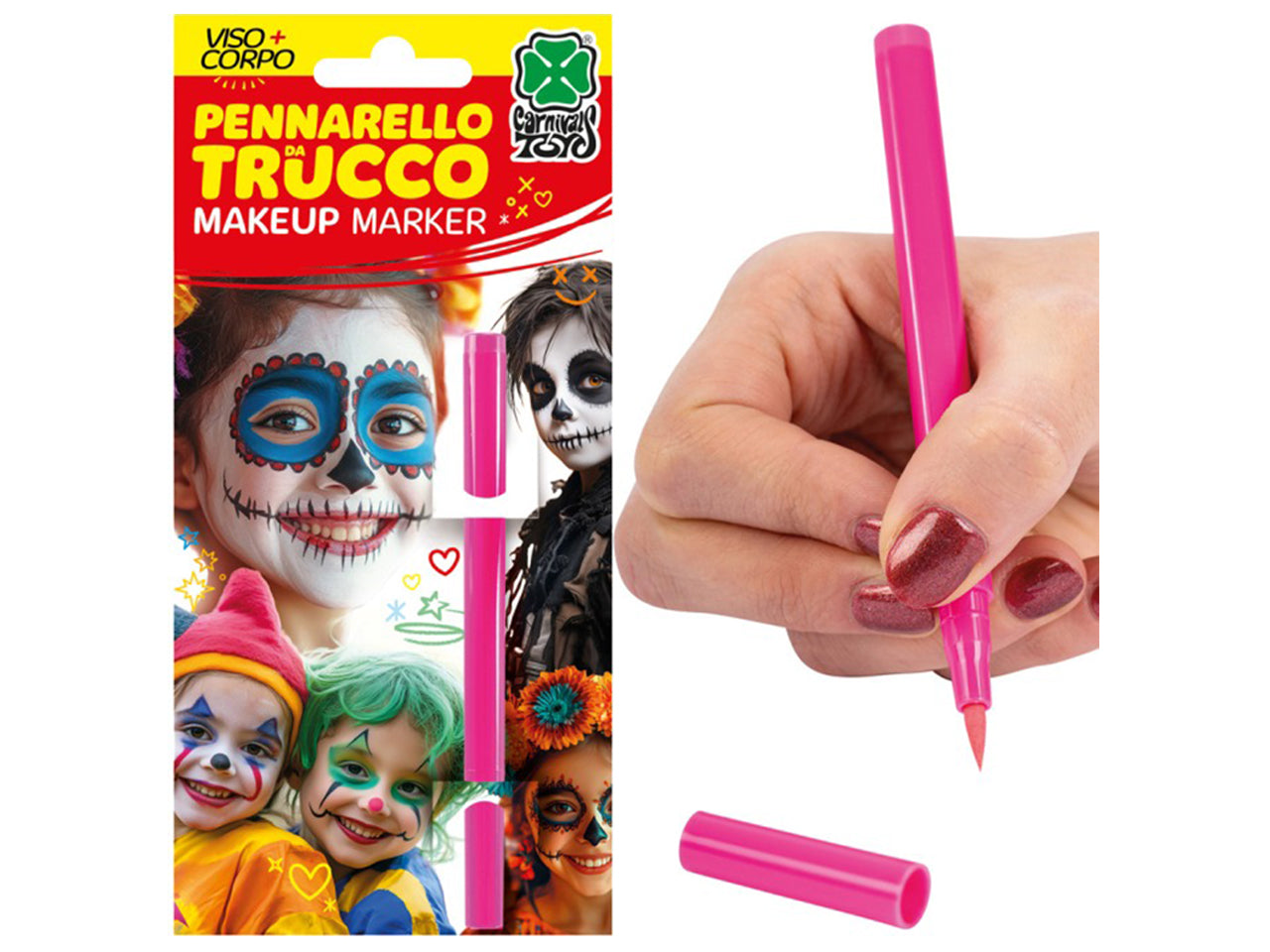 Pennarello trucco viso/corpo rosa