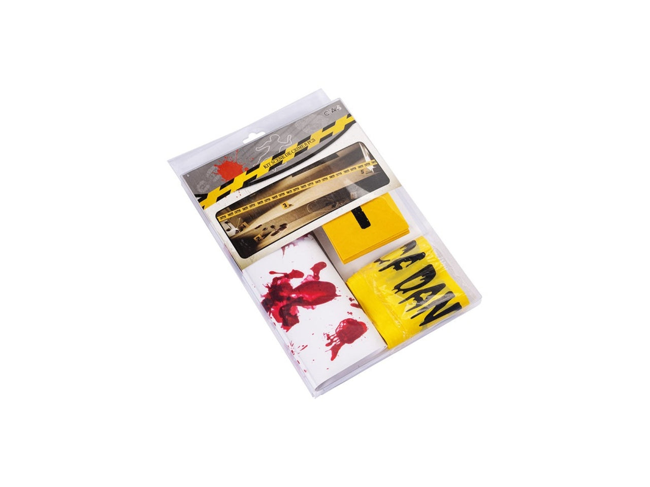 Set decorazione scena del crimine