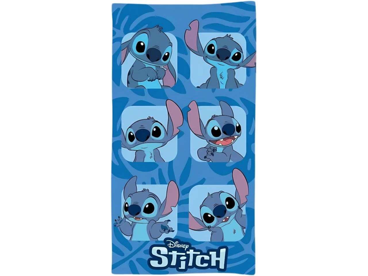 Stitch boy telo mare microfibra 70x140cm