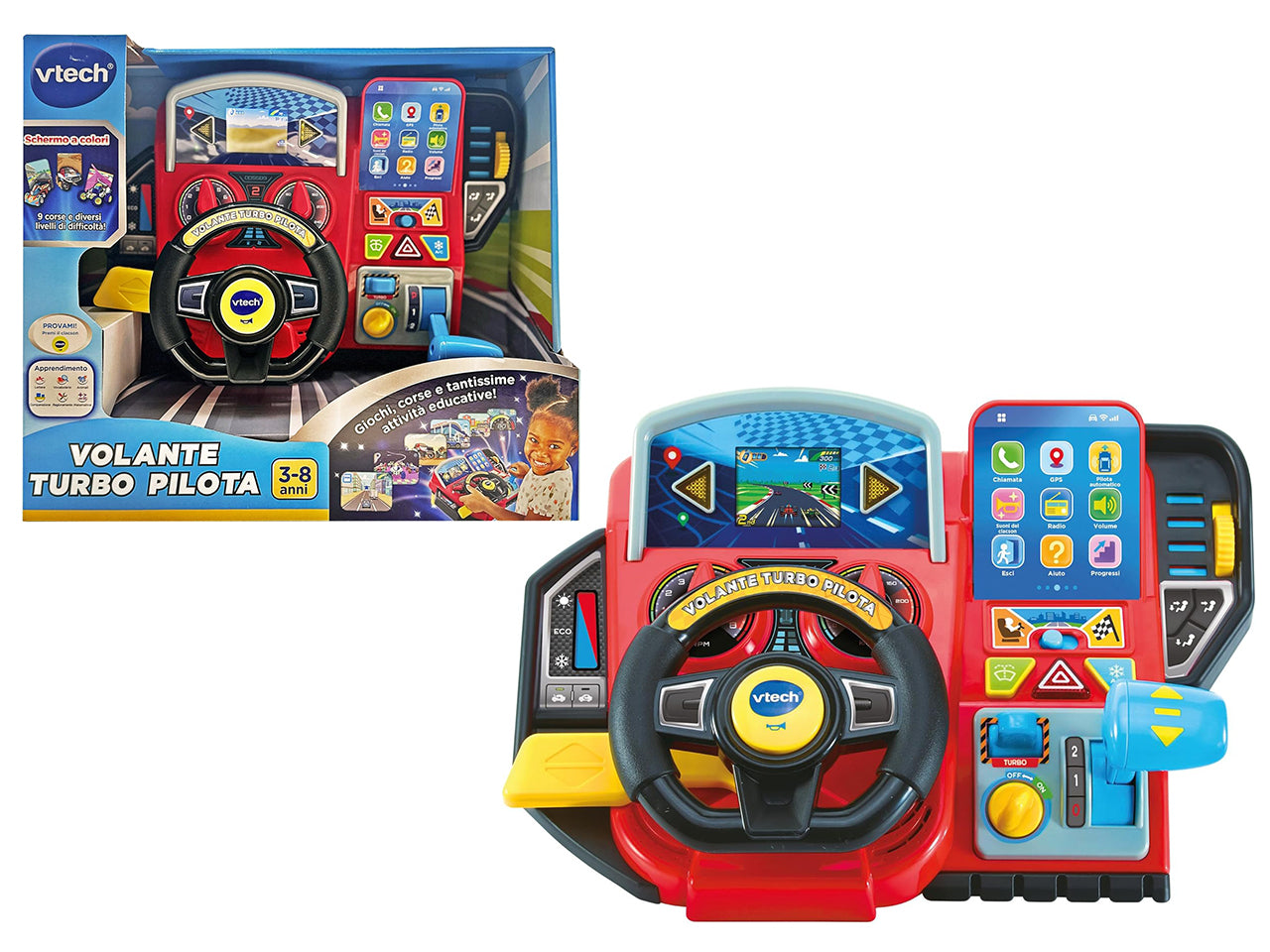 Volante turbo pilota