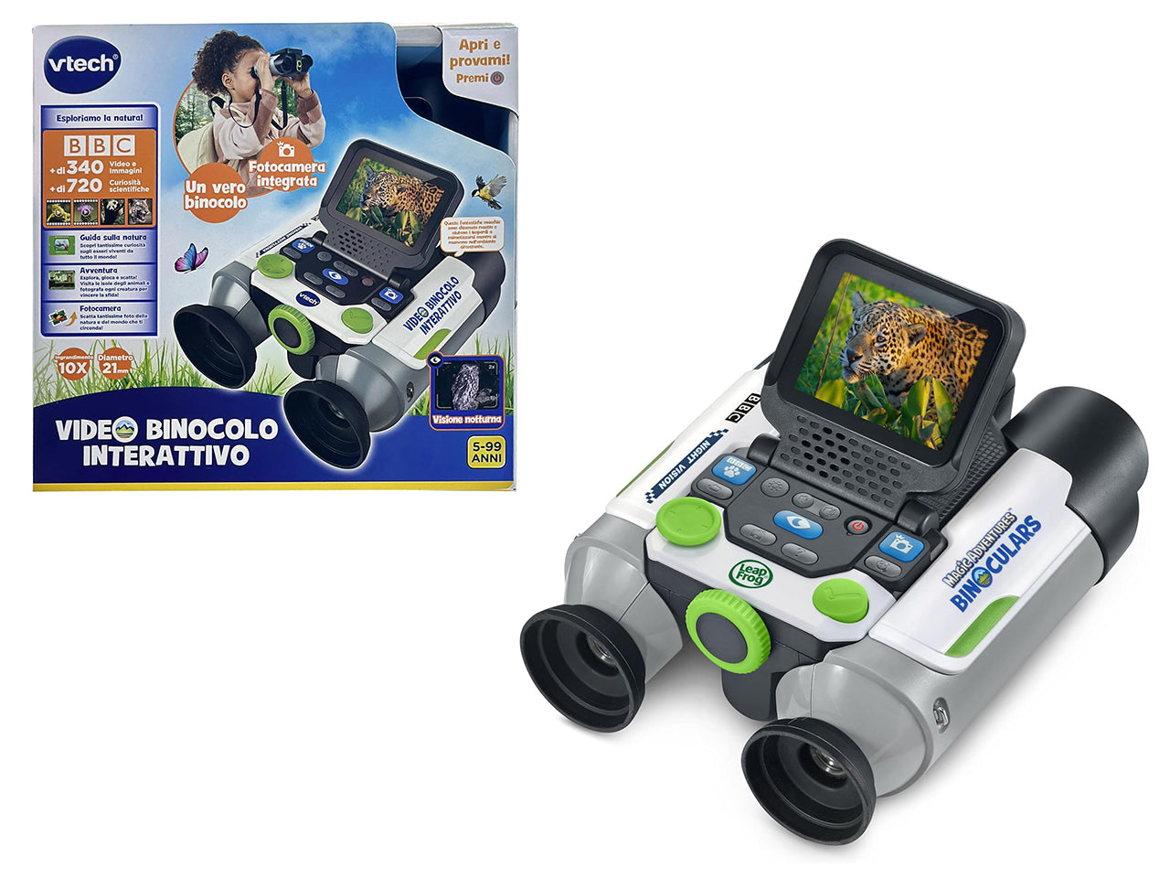 Video binocolo interattivo $