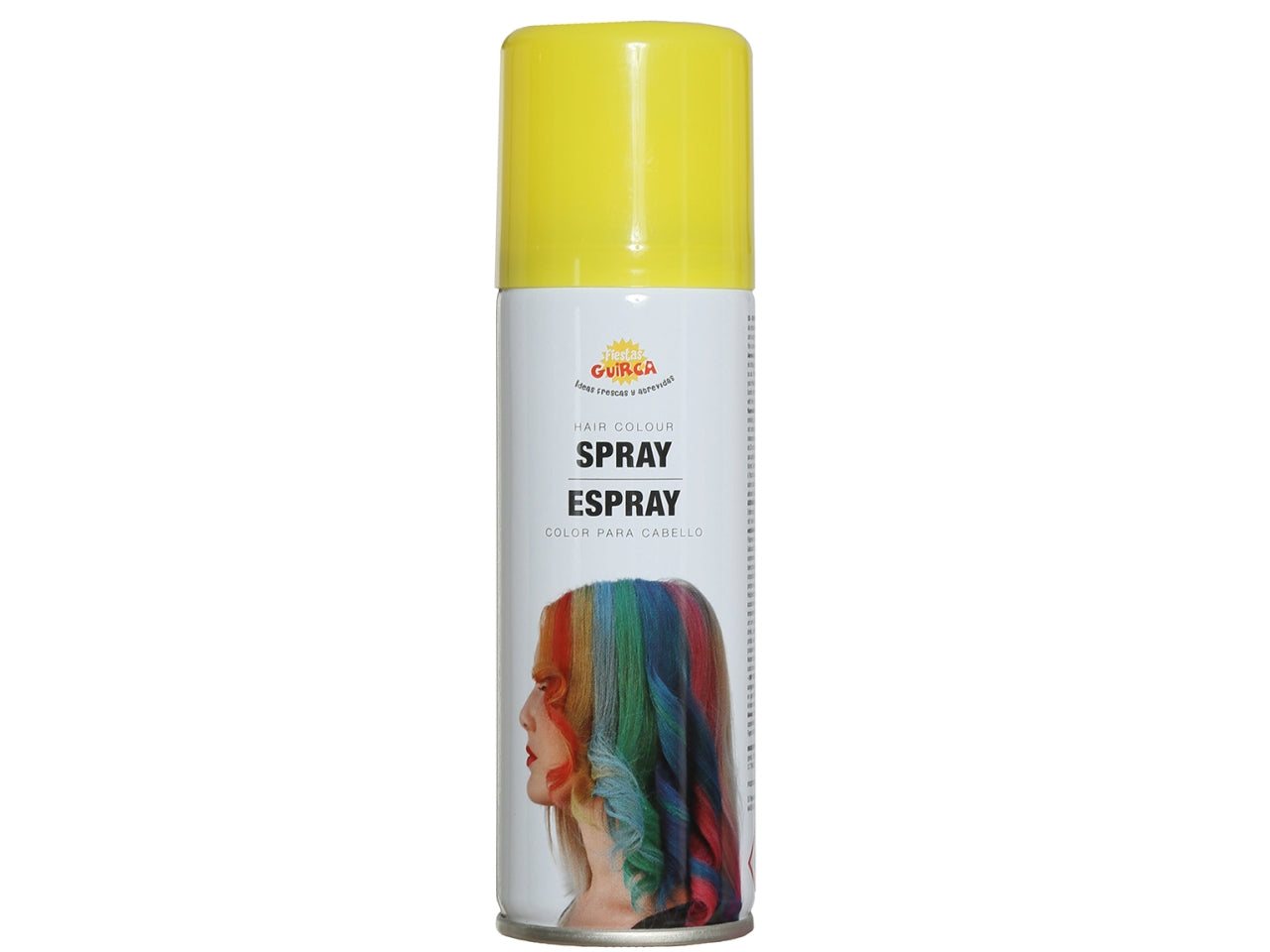 Colore per capelli spray giallo 125ml
