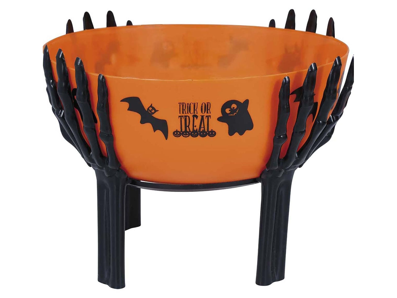 Ciotola arancione con supporto 26x18cm