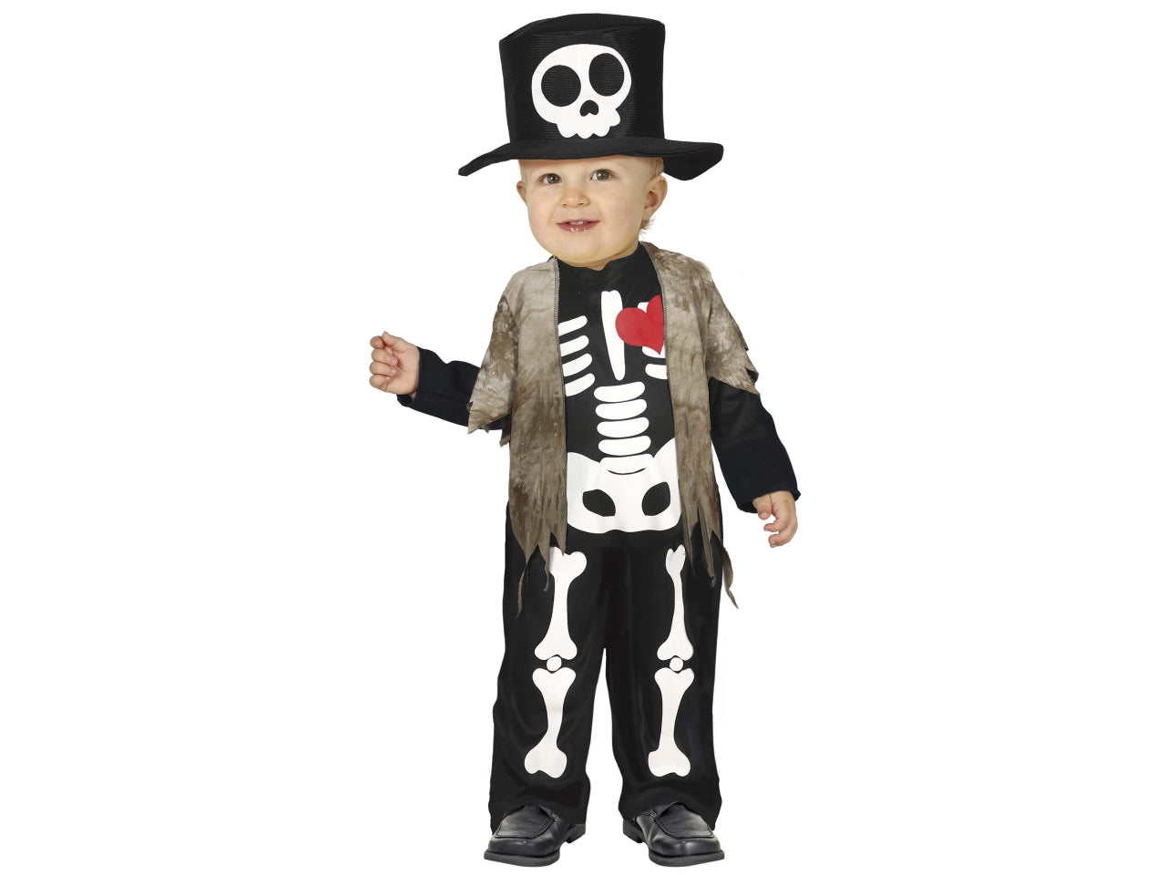 Costume skeleton 18/24 mesi