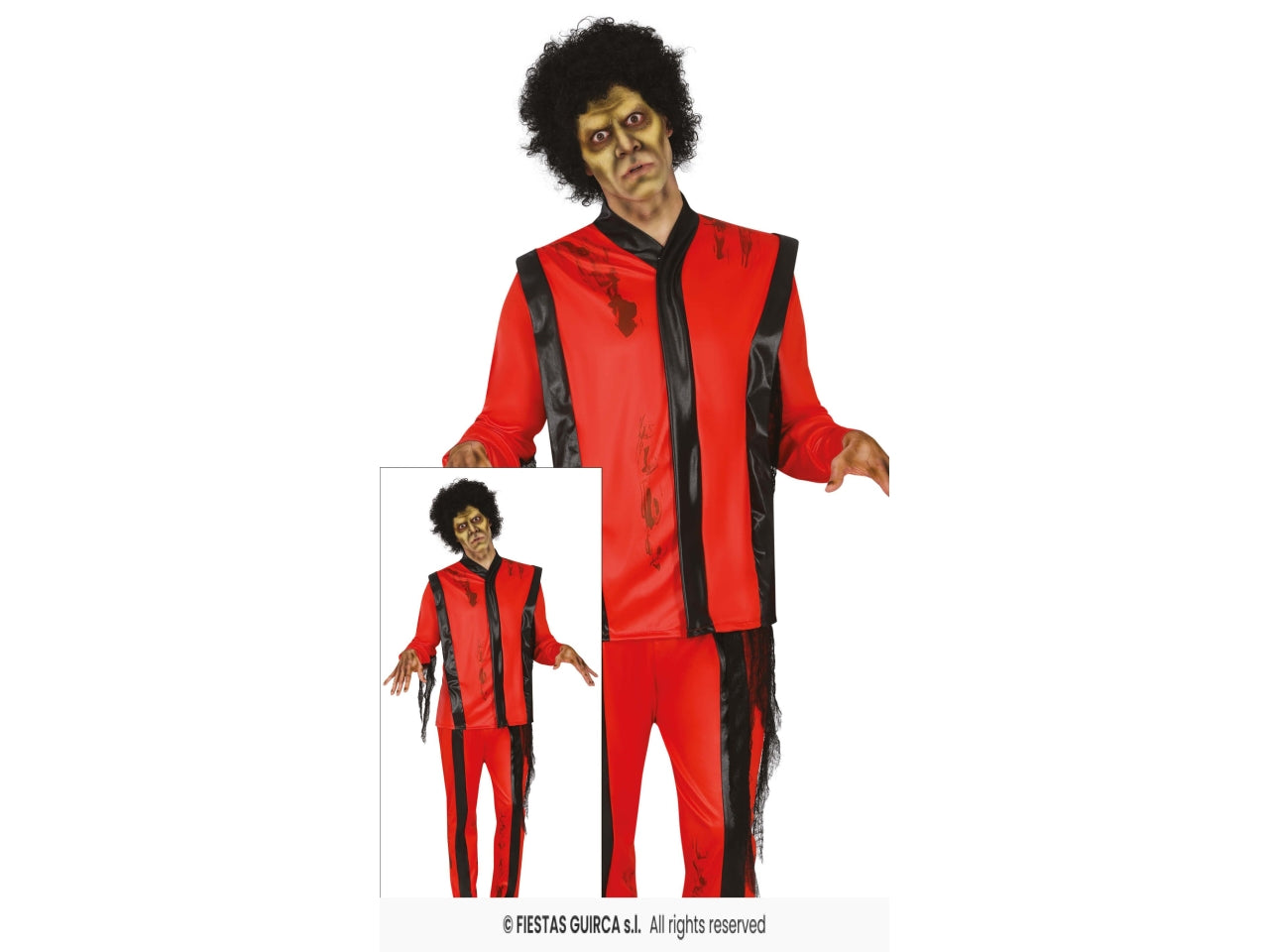 Costume dancing zombie adulto taglia M 48/50