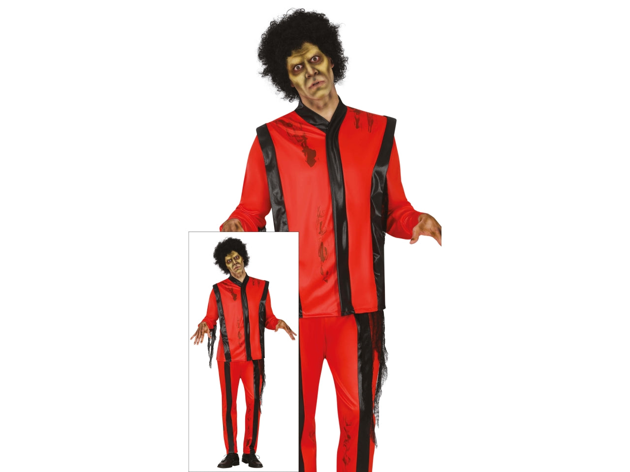 Costume dancing zombie adulto taglia L 52/54