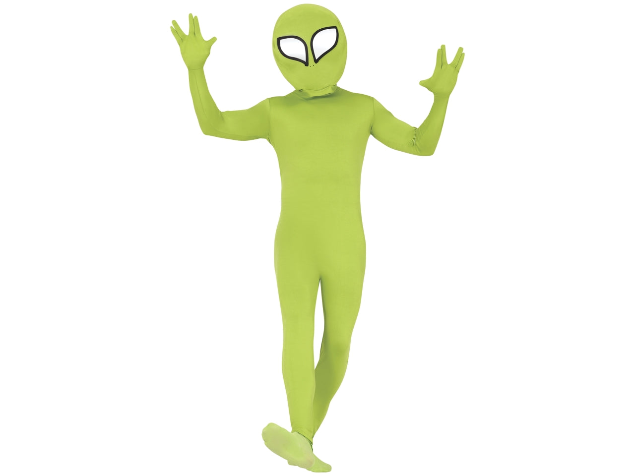 Costume alieno adulto taglia S 46/48