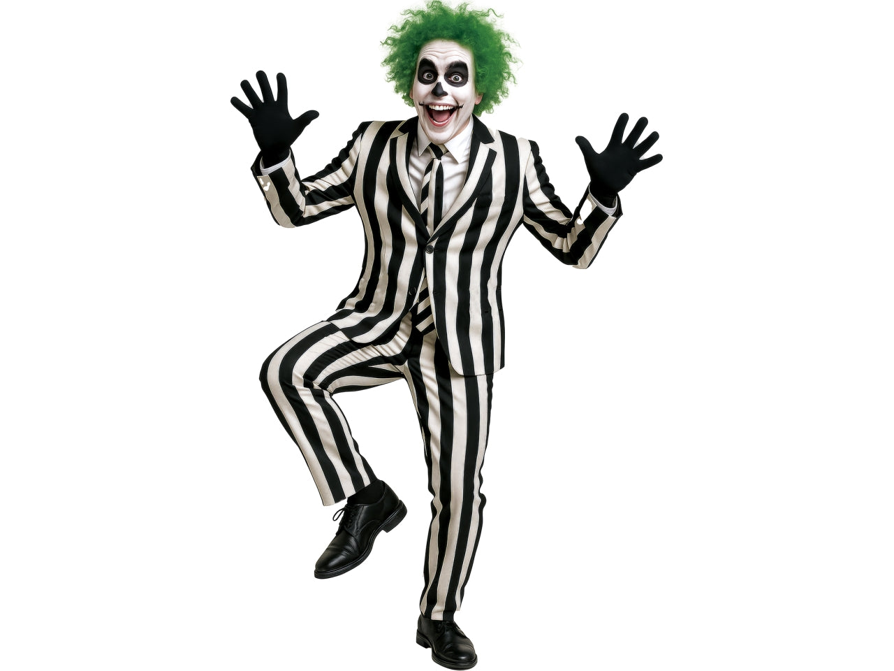 Costume ghost skeleton adulto taglia L 52/54