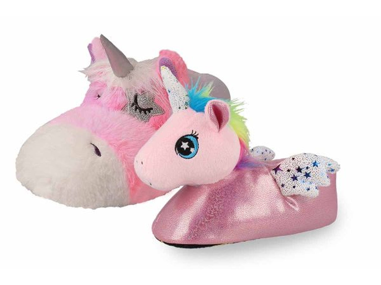 Pantofola unicorno Tevere I G925SP di colore fucsia_rosa taglia 31/37