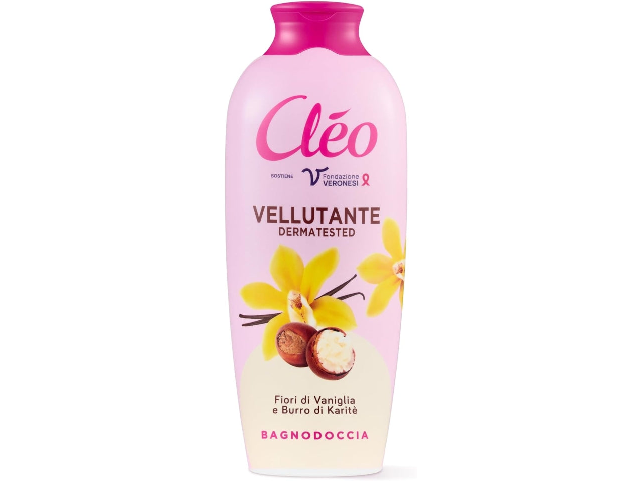 CLEO Bagno Pink Fiori di Vaniglia e Karite 750ml $