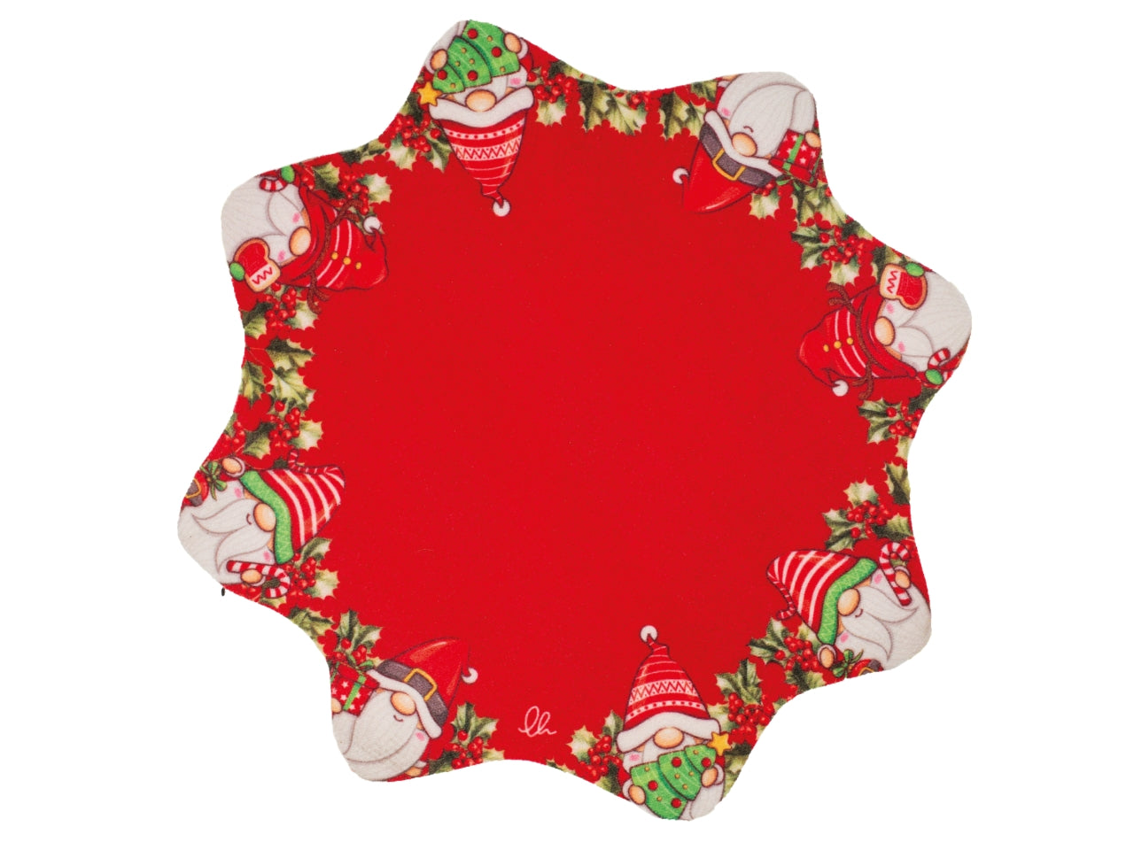 Tappeto elfo star 65x65cm