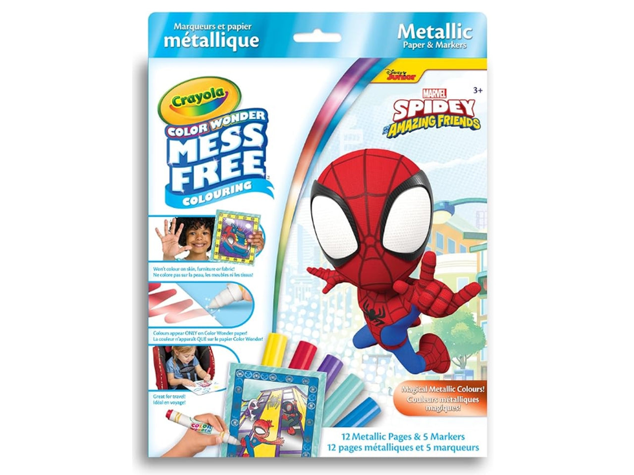 Coloring set cw disney marvel spidey