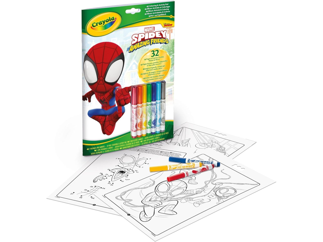 Album attivita coloring spidey