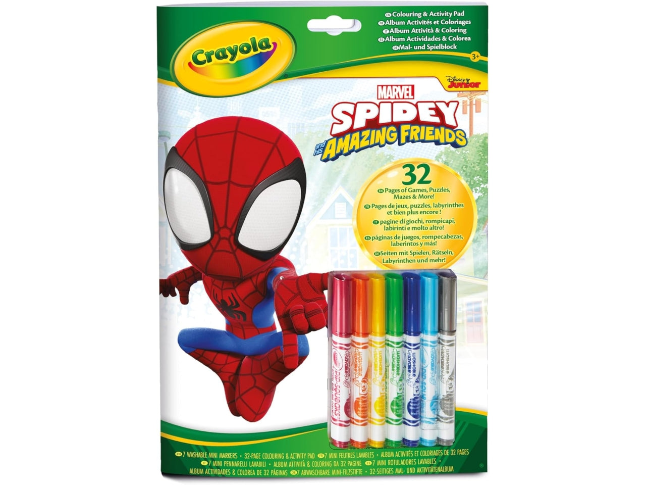 Album attivita coloring spidey