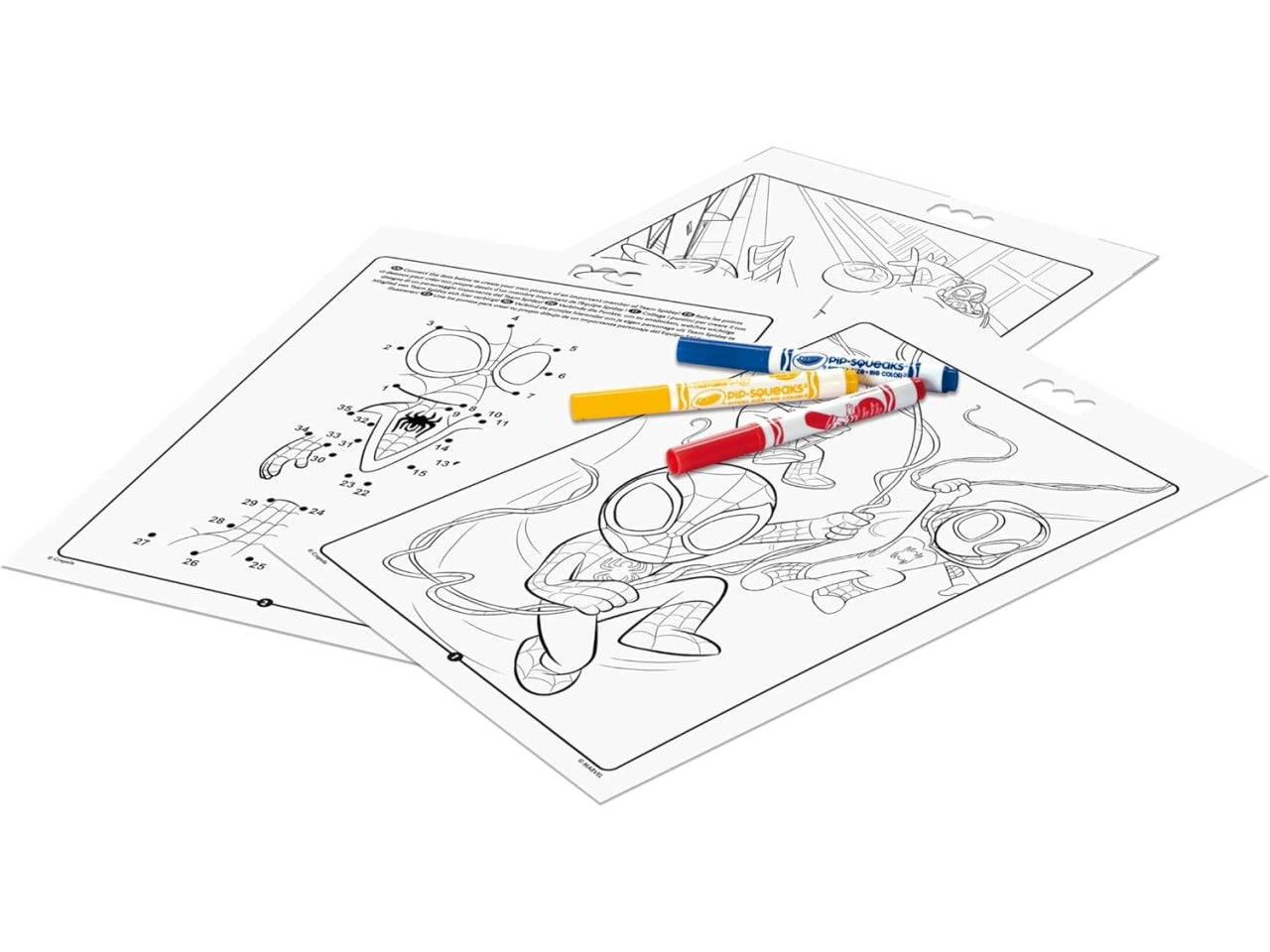 Album attivita coloring spidey