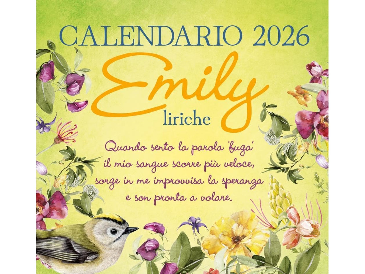 Calendario emily liriche 2026