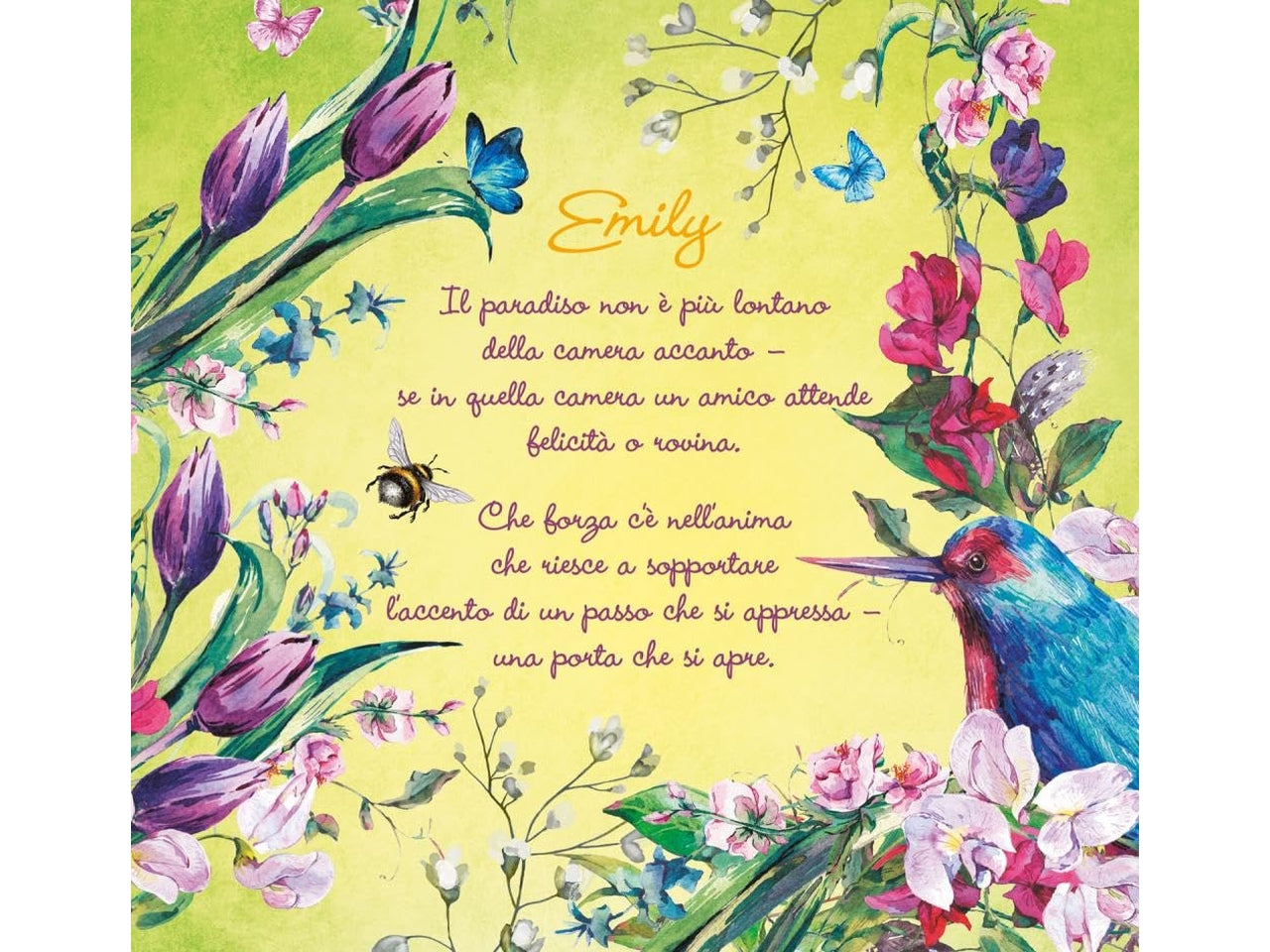 Calendario emily liriche 2026