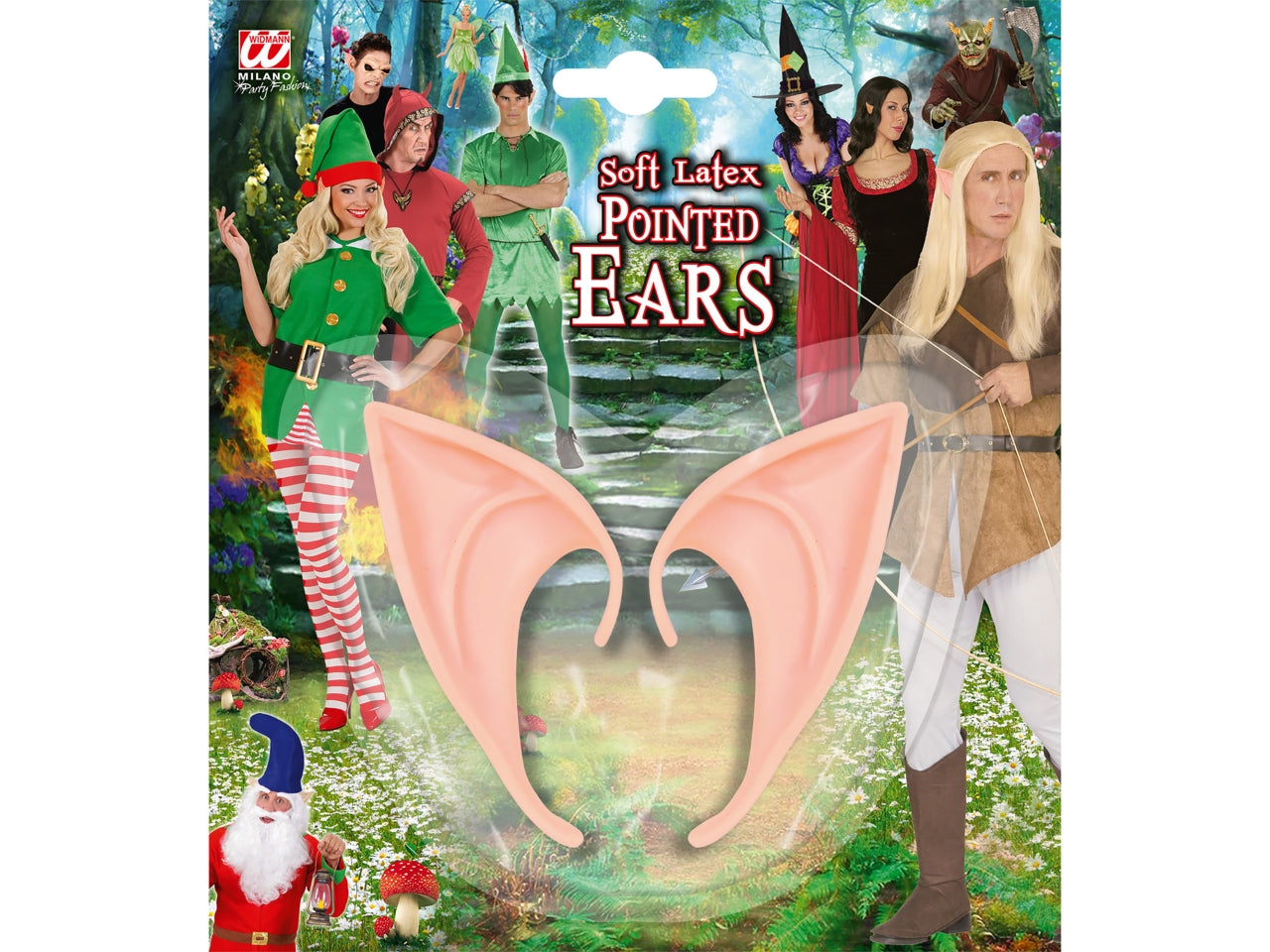 Orecchie appuntite in lattice