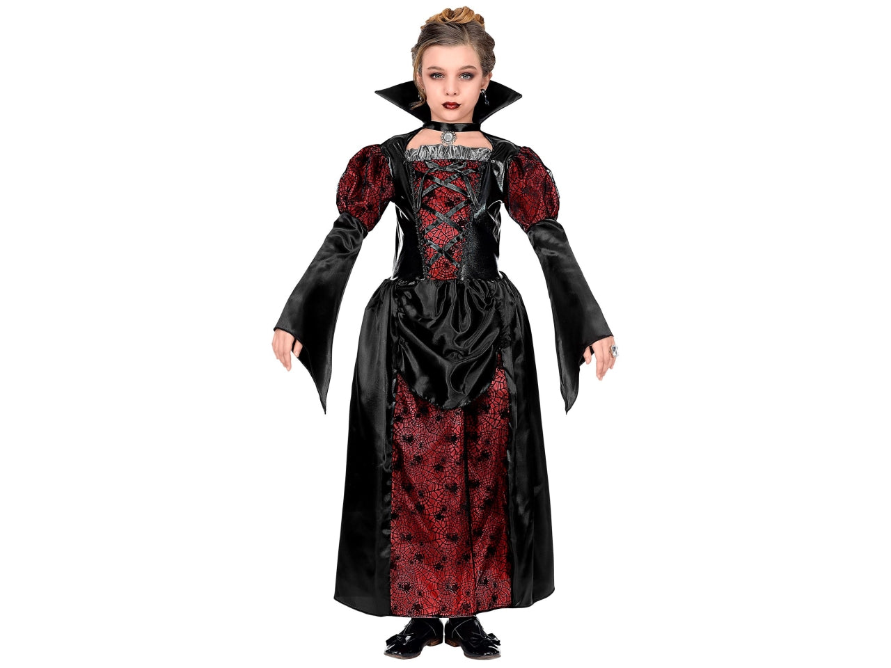 Costume vampiressa 116cm 4-5anni