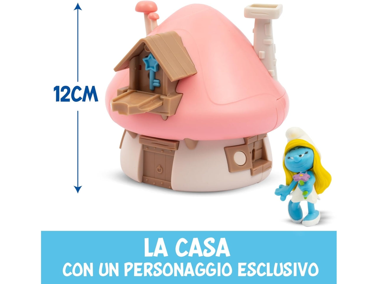 Puffi playset casa puffetta