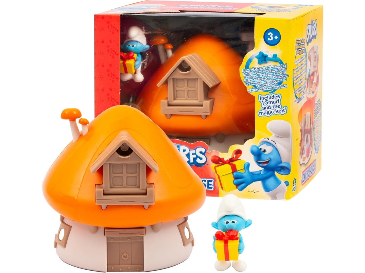 Puffi playset casa burlone