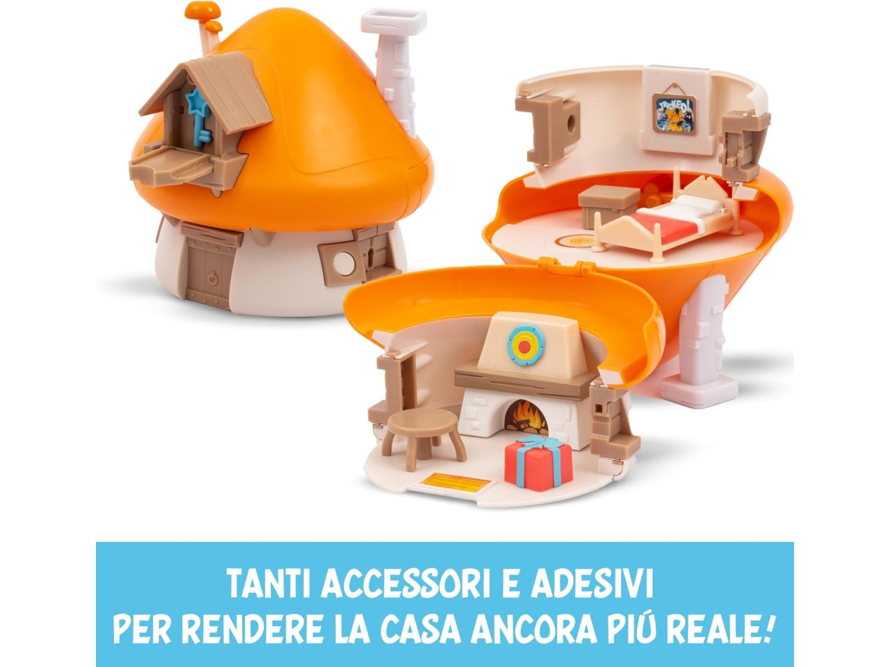 Puffi playset casa burlone