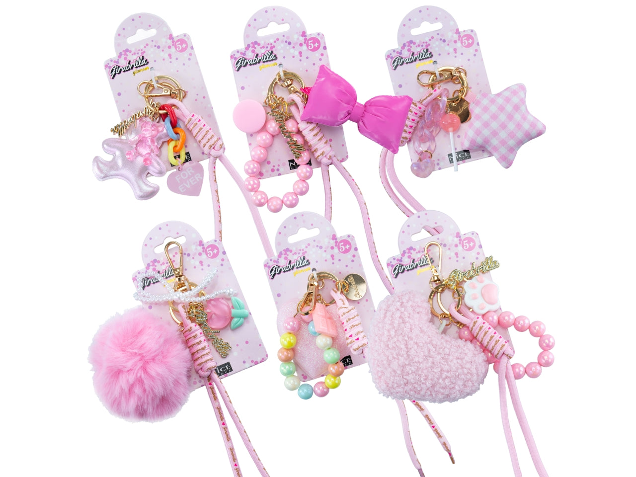 Girabrilla portachiavi glam