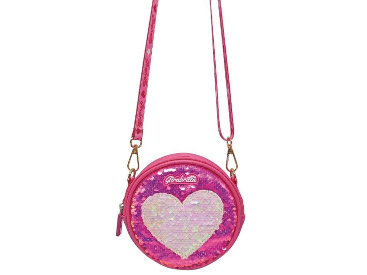 Girabrilla borsetta cuore con paiettes