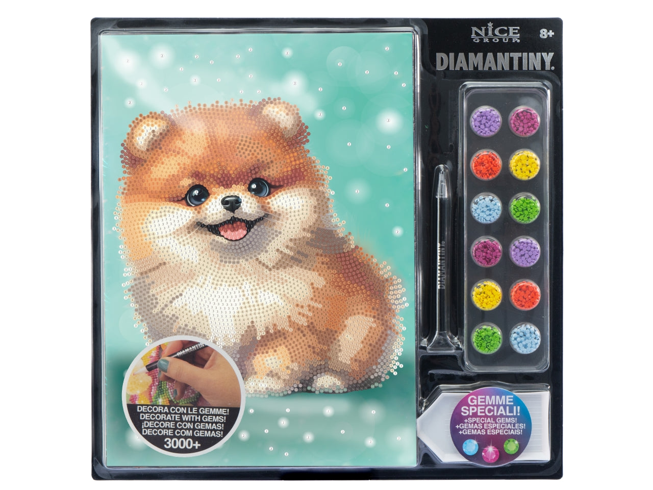 Diamantiny level up animali assortiti