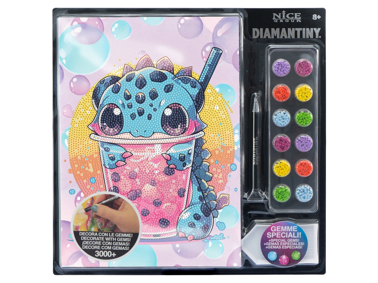 Diamantint level up boba tea modelli assortiti